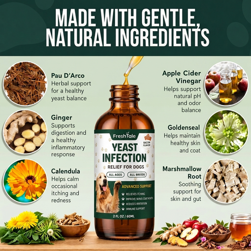 Yeast infection drops