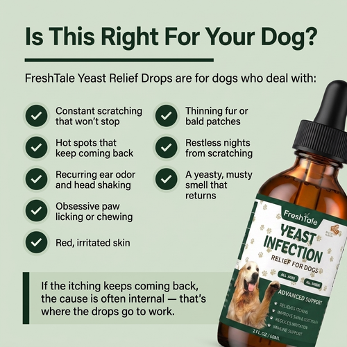 Yeast infection drops