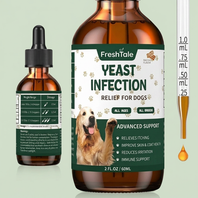 Yeast infection drops